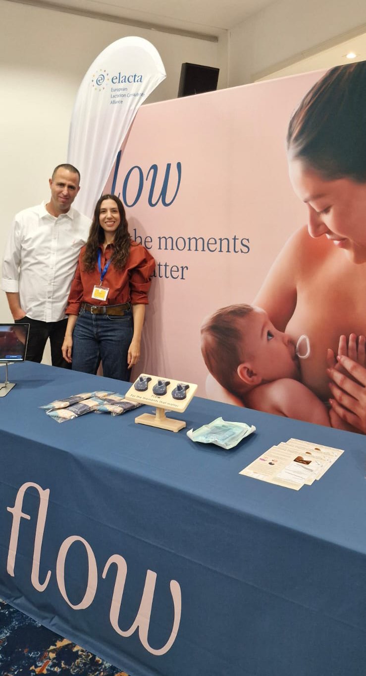 Flow team at their booth at ELACTA 2026