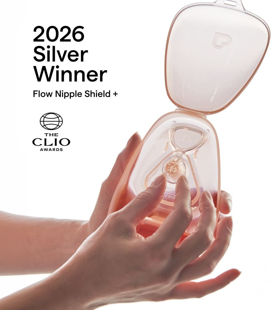 2026 Silver Winner — Flow Nipple Shield+ — The CLIO Awards